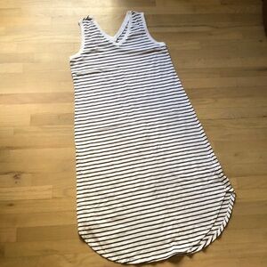 Black and White Maxi Dress